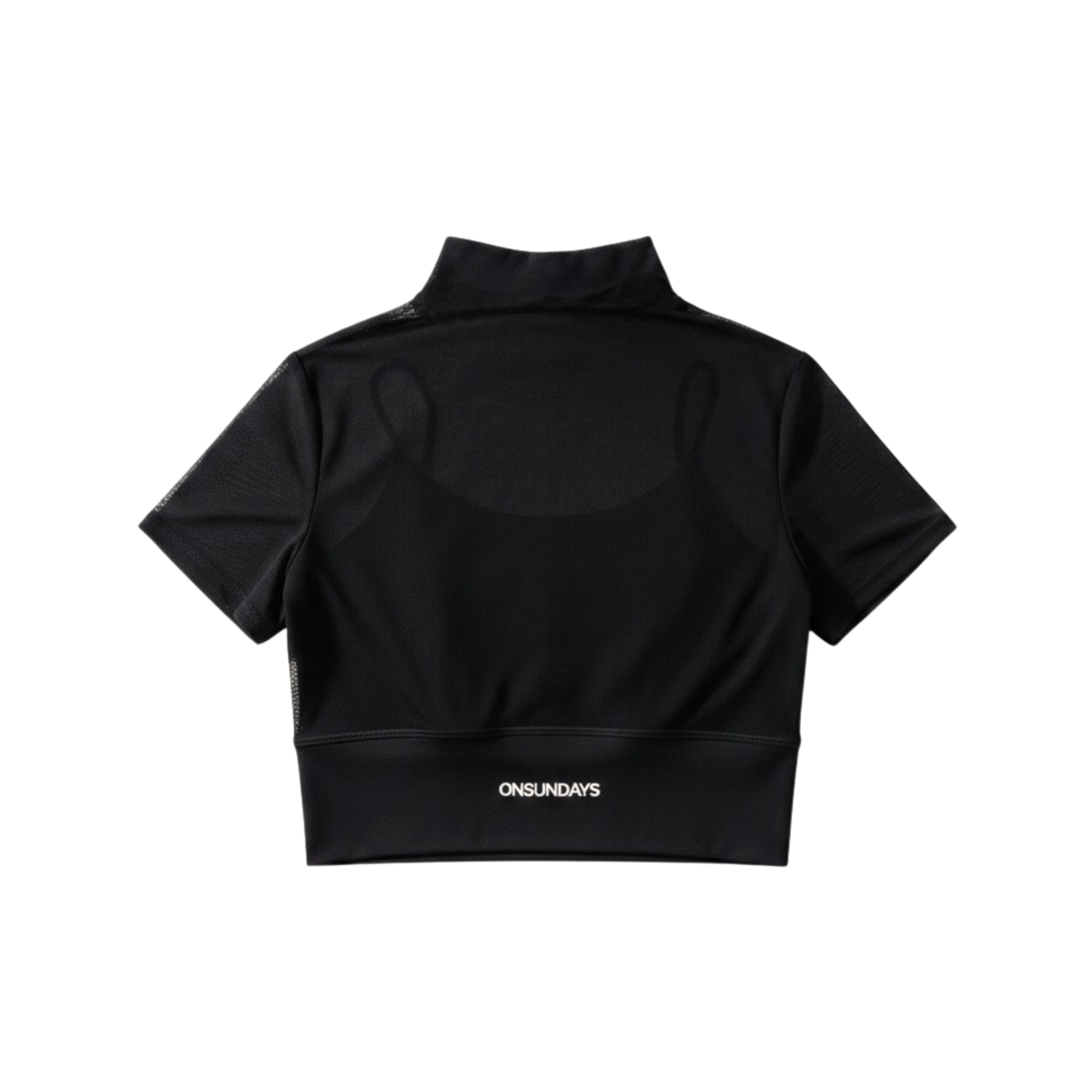 Net Mesh Crop Top
