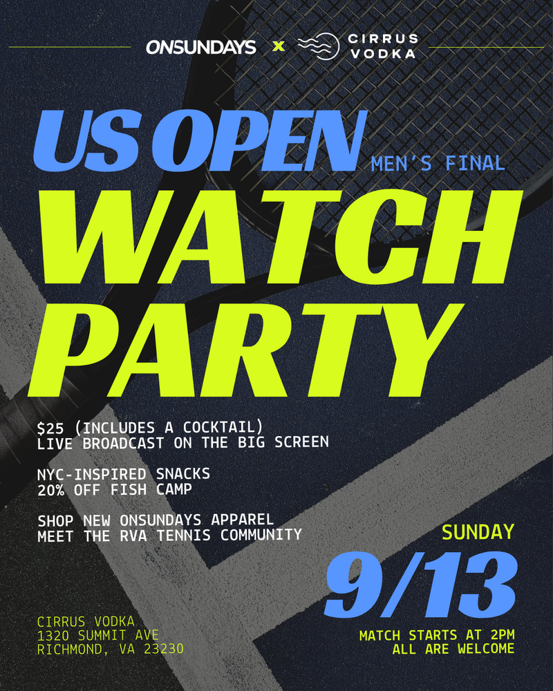 US Open Men's Final Watch Party