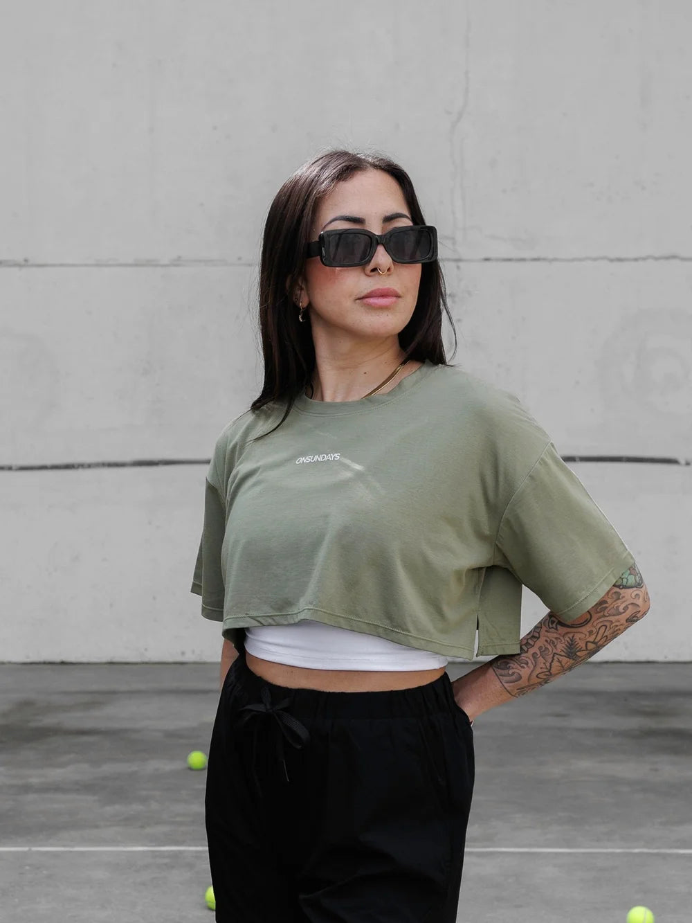 Tiebreak Crop Top
