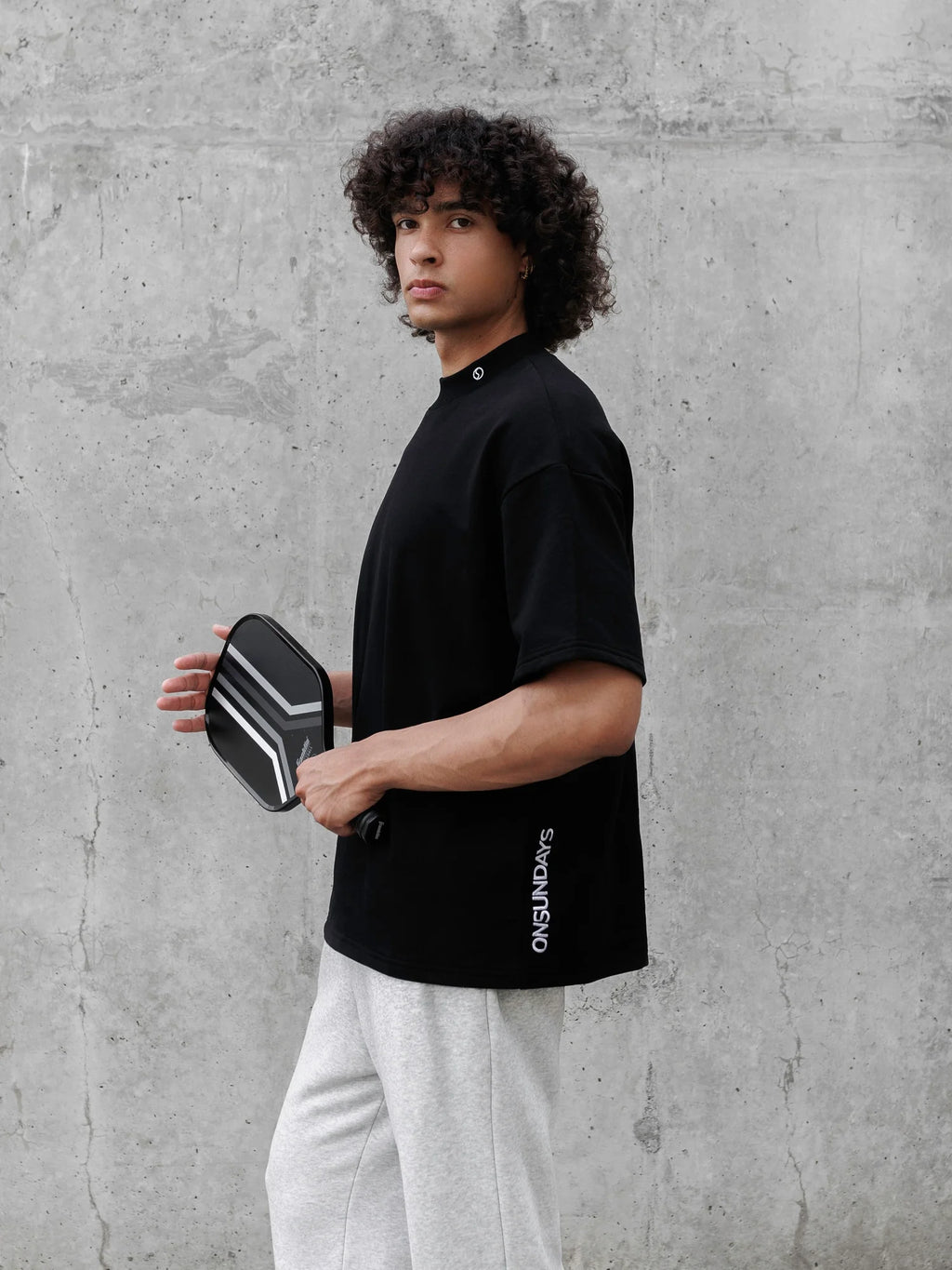 Warm-Up Mock Neck Sweatshirt